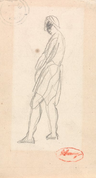 立ち姿 作： George Romney
